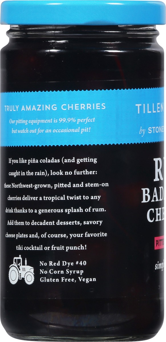 slide 13 of 13, Tillen Farms Pitted & Stem-On Bada Bing Rum Cherries 13.5 oz, 13.5 oz