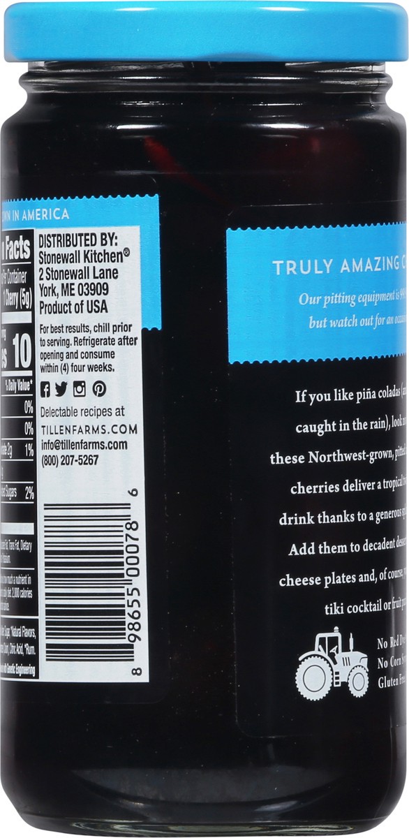 slide 8 of 13, Tillen Farms Pitted & Stem-On Bada Bing Rum Cherries 13.5 oz, 13.5 oz