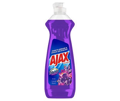 slide 1 of 1, Ajax Ultra Liquid Dish Soap with Fabuloso Lavender Scent, Deep Cleaning Action, 12.4 Oz. Bottle, 12.40 fl oz