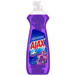 Ajax Ultra Liquid Dish Soap with Fabuloso Lavender Scent, Deep Cleaning Action, 12.4 Oz. Bottle