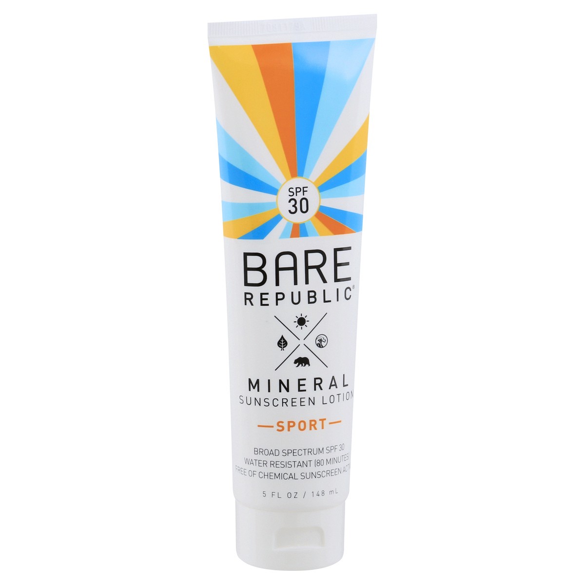 slide 9 of 12, Bare Republic Mineral Sport SPF 30 Sunscreen Lotion 5 oz, 5 oz