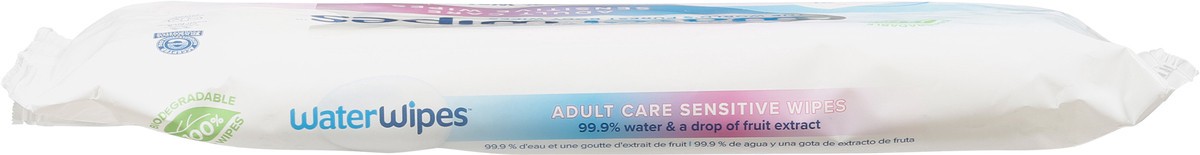 slide 4 of 12, WaterWipes 99.9% Water Based & Hypoallergenic Adult Wipes for Sensitive Skin, 30 ct