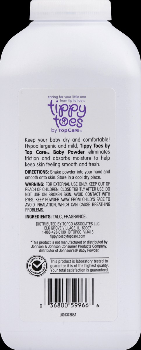 slide 6 of 6, TopCare Top Care Classic Scent Baby Powder 15 Oz Shaker, 15 oz