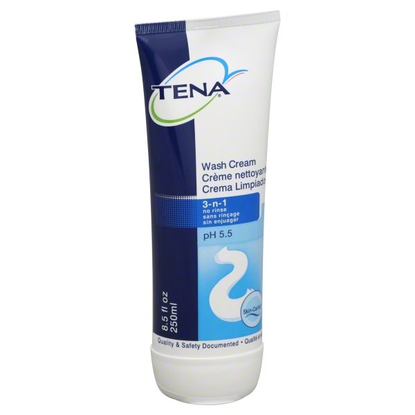 slide 1 of 1, Tena&Reg; Skin-Caring&Reg; Wash Cream Tube, 8.5 Oz, 8.5 oz