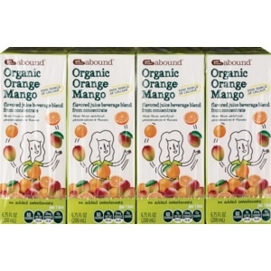 slide 1 of 1, CVS Gold Emblem Abound Organic Kids Orangold Emblem Mango Juice, 8 ct