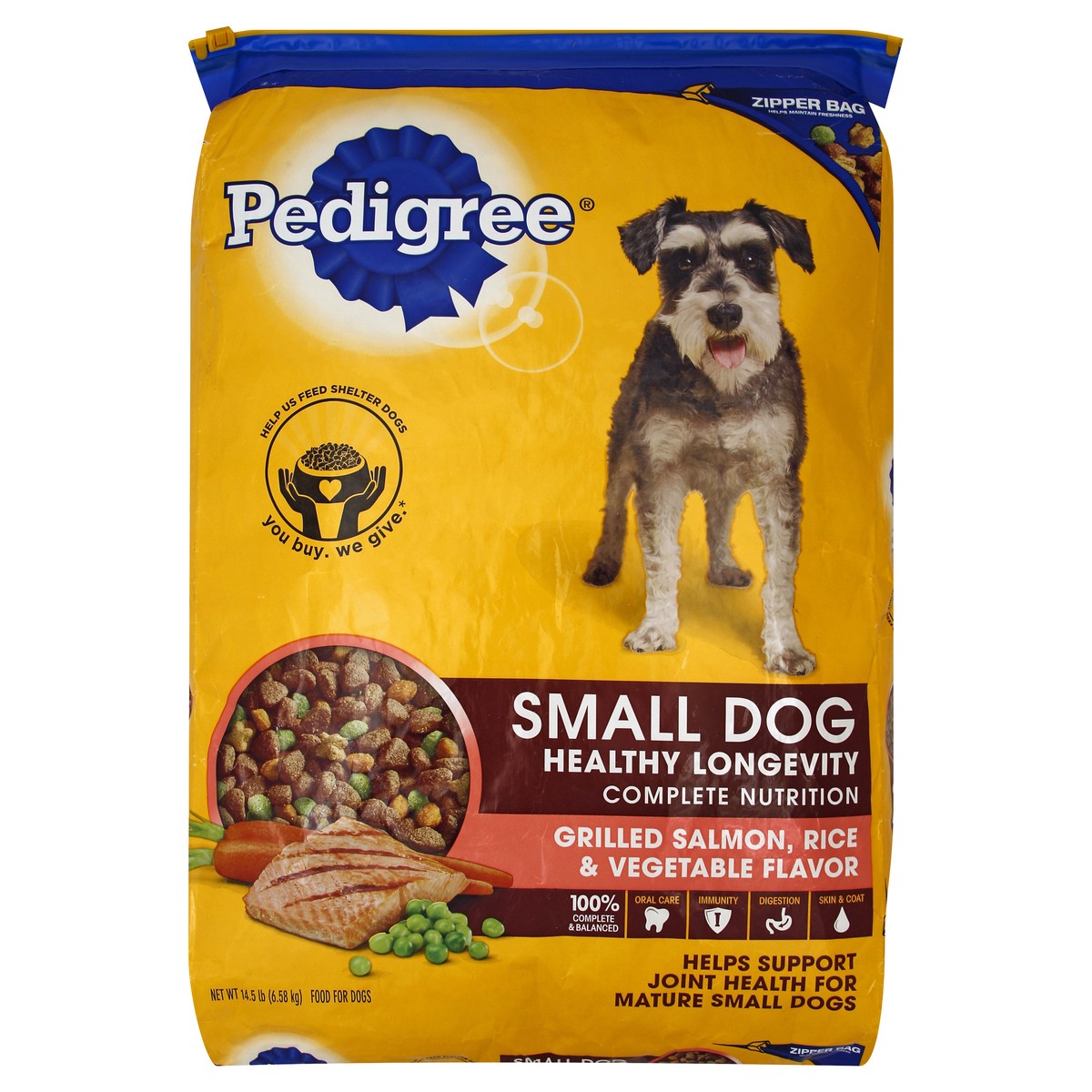 slide 3 of 8, Pedigree Food for Dogs 14.5 lb, 14.50 lb