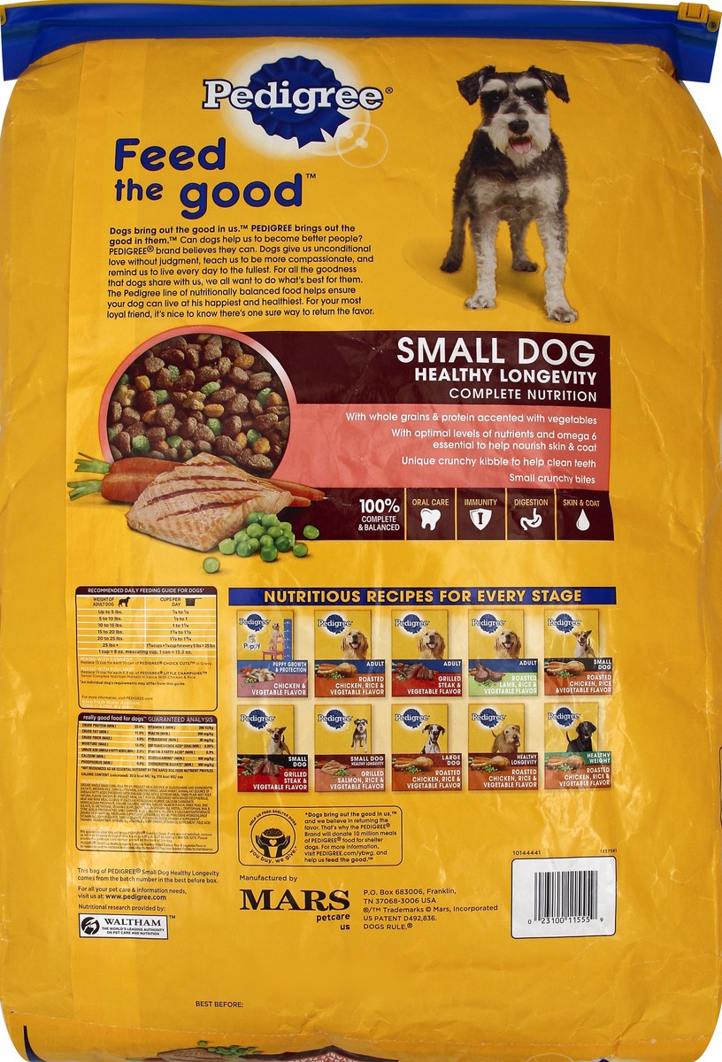 slide 7 of 8, Pedigree Food for Dogs 14.5 lb, 14.50 lb