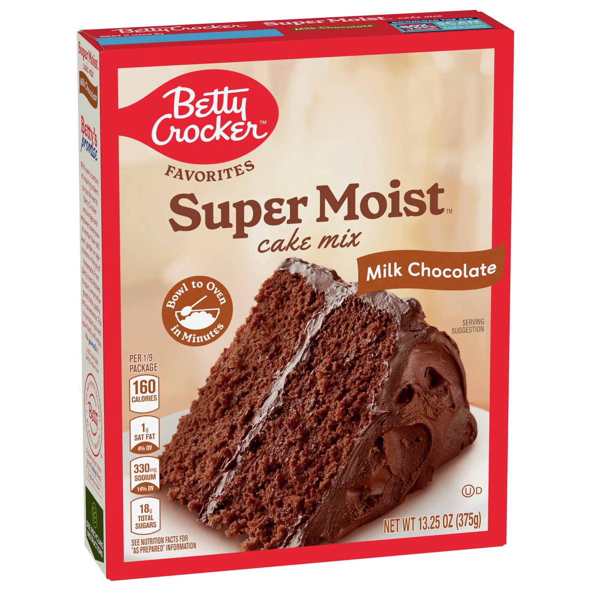 slide 2 of 9, Betty Crocker Favorites Super Moist Milk Chocolate Cake Mix, 13.25 oz., 13.25 oz