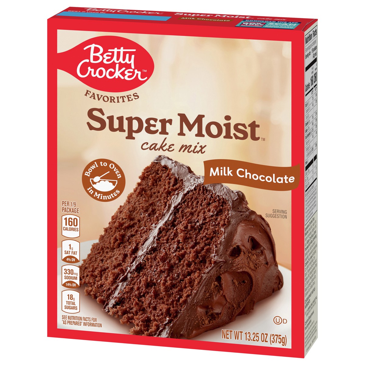 slide 4 of 9, Betty Crocker Favorites Super Moist Milk Chocolate Cake Mix, 13.25 oz., 13.25 oz