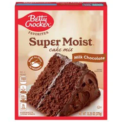 Betty Crocker Favorites Super Moist Milk Chocolate Cake Mix, 13.25 oz