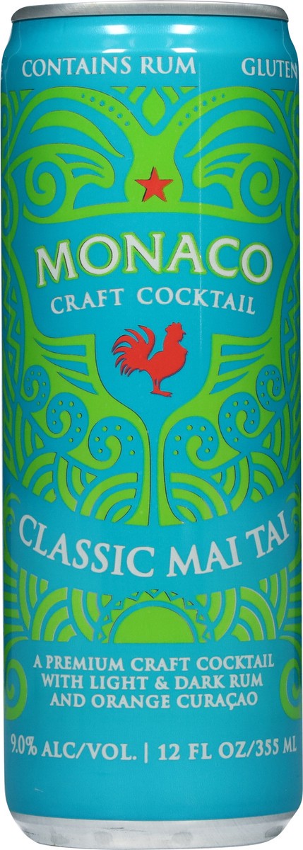 slide 11 of 12, Monaco Classic Mai Tai Craft Cocktail 12 fl oz, 12 fl oz