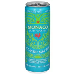 Monaco Classic Mai Tai Craft Cocktail 12 fl oz