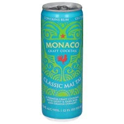 Monaco Classic Mai Tai Craft Cocktail 12 fl oz