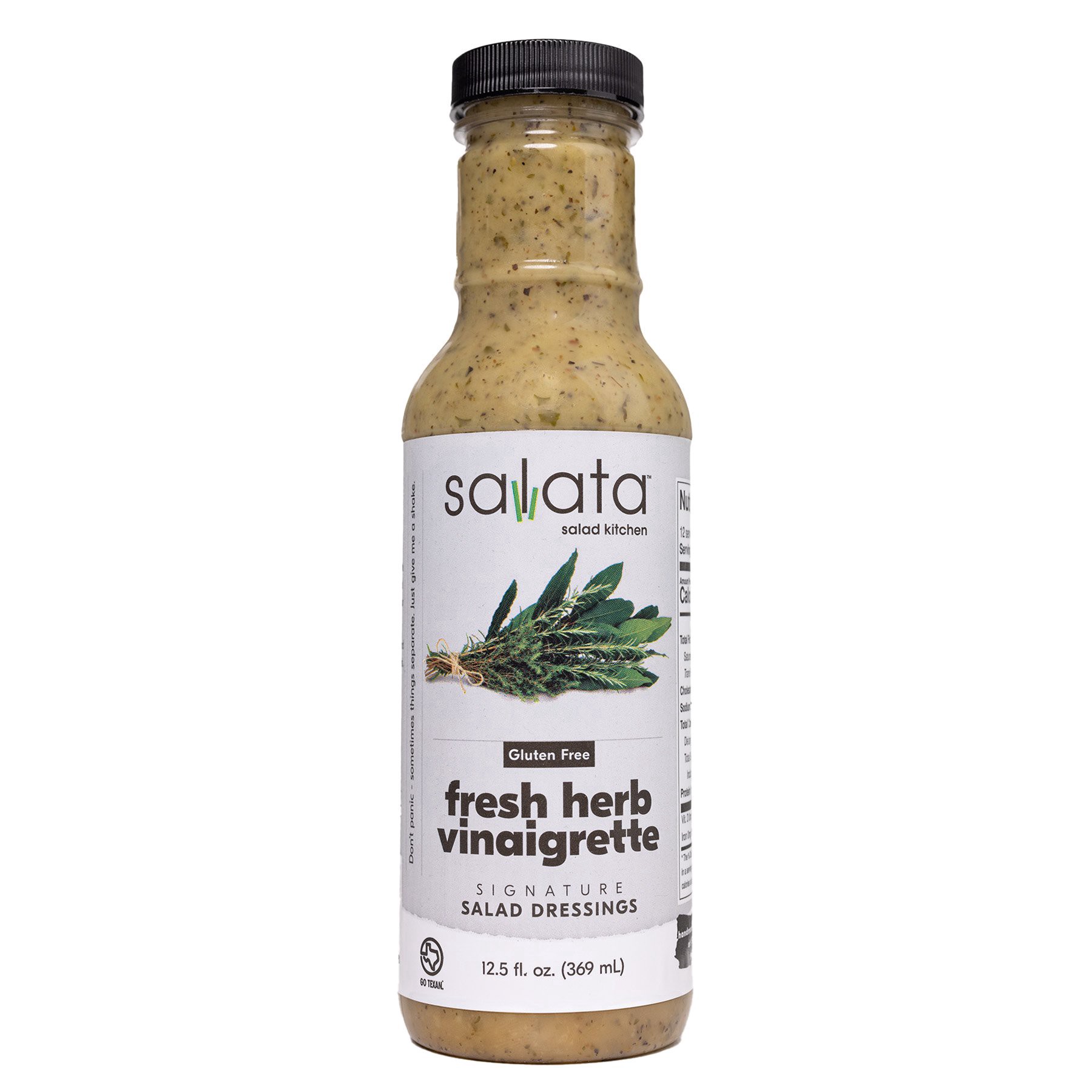 slide 1 of 1, salata Signature Salad Dressing - Fresh Herb Vinaigrette (Sold Cold), 12.5 fl oz