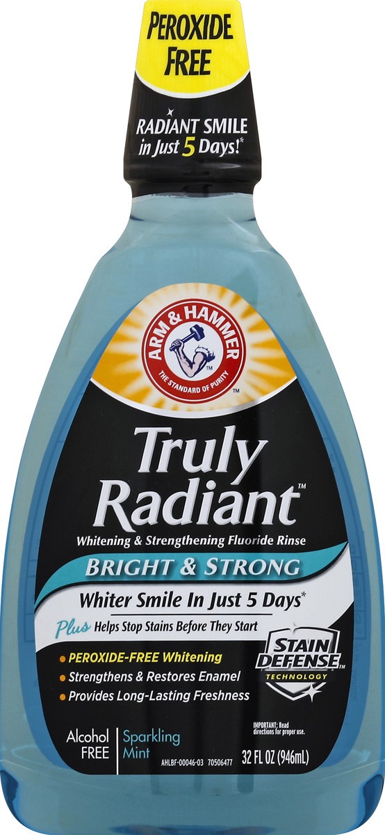 slide 1 of 2, ARM & HAMMER Fluoride Rinse 32 oz, 32 oz