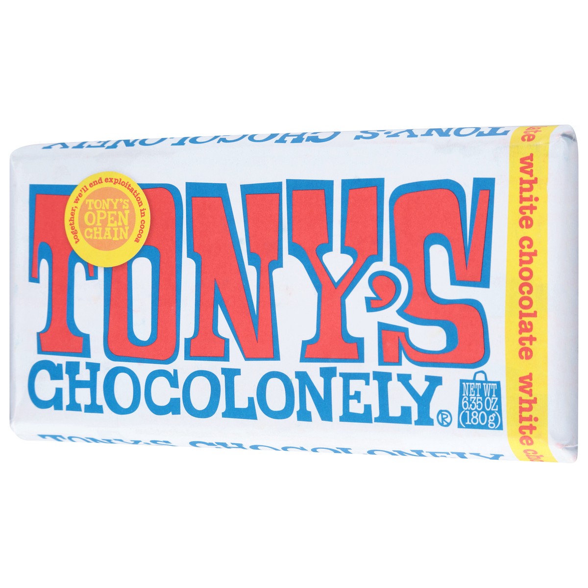 slide 2 of 4, Tony's Chocolonely White Chocolate 6.35 oz, 6.35 oz