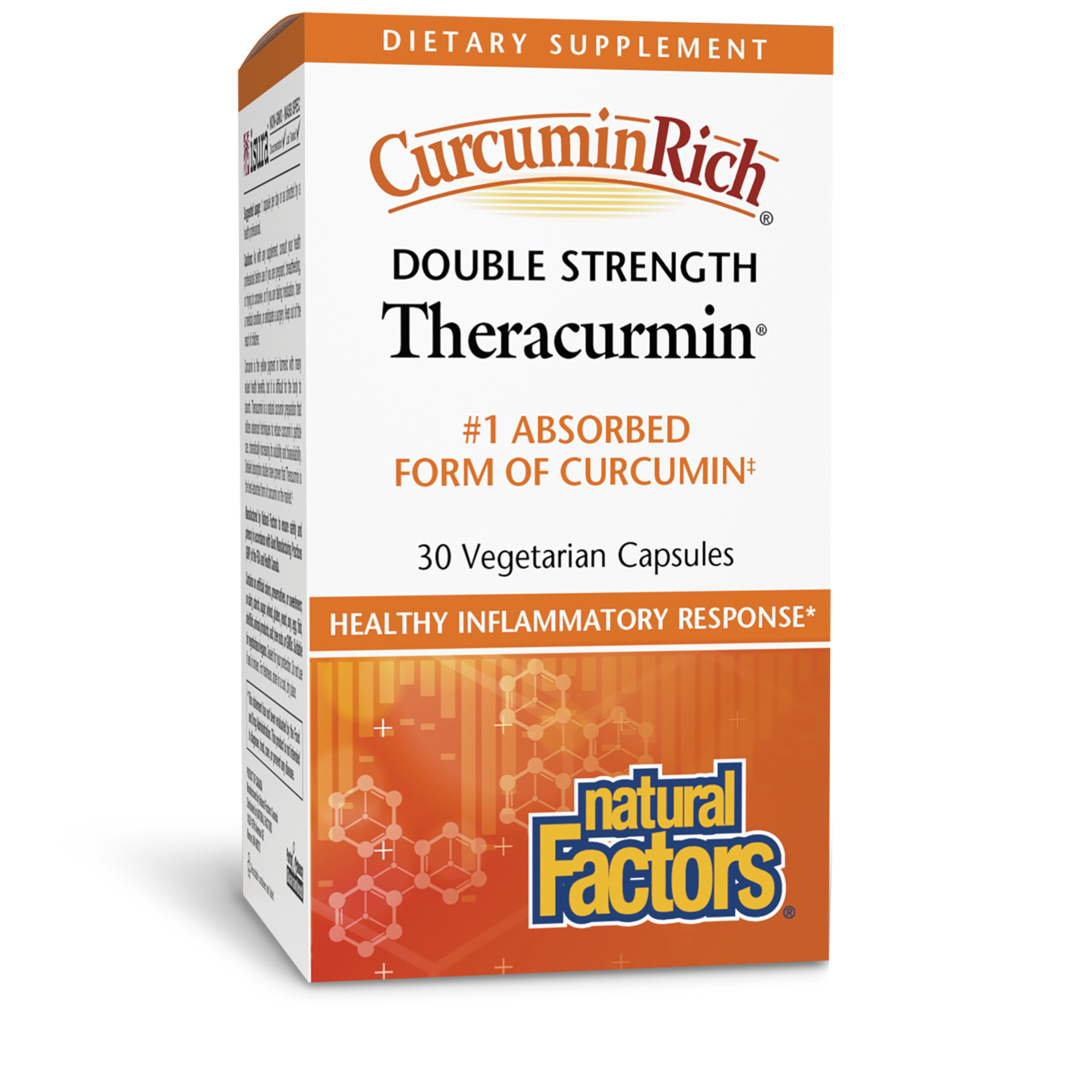 slide 1 of 2, Natural Factors Curcumin Rich Theracurmin Dietary Supplement, 1 ct