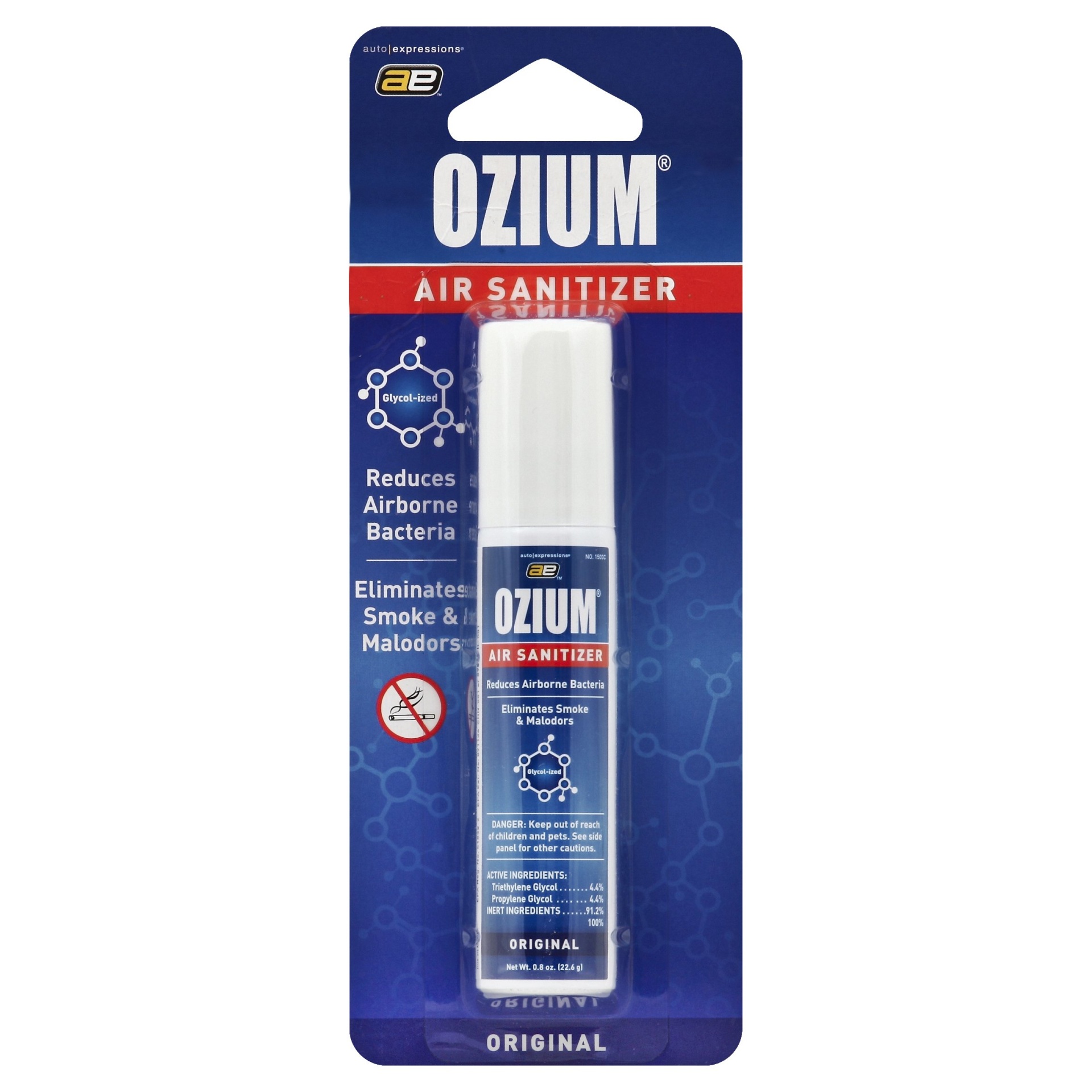 slide 1 of 6, Ozium Original Scent Glycolized Air Freshener, 0.8 oz