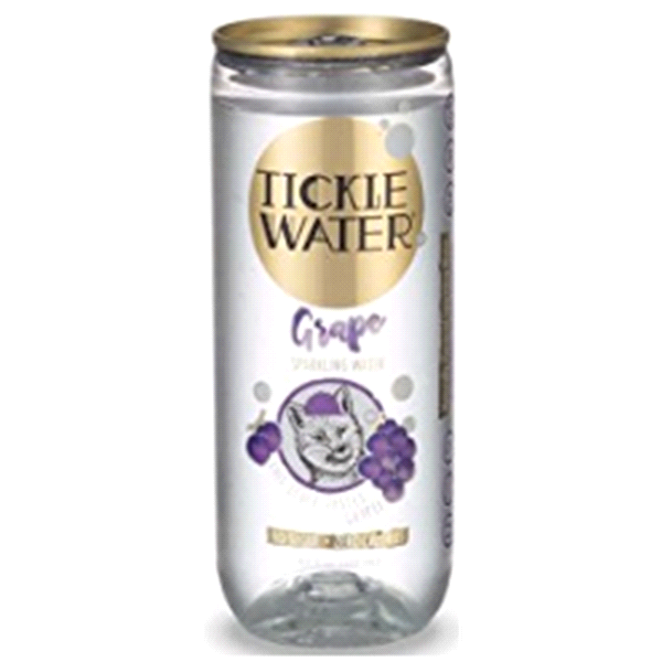 slide 1 of 1, Tickle Water Grape Sparkling Water - 4 ct, 4 ct