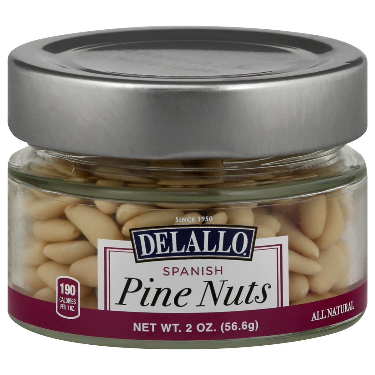 slide 1 of 8, DeLallo Pine Nuts, Spanish, 2 oz