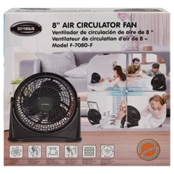Optimus 8 Inches Air Circulation Fan 1 ea