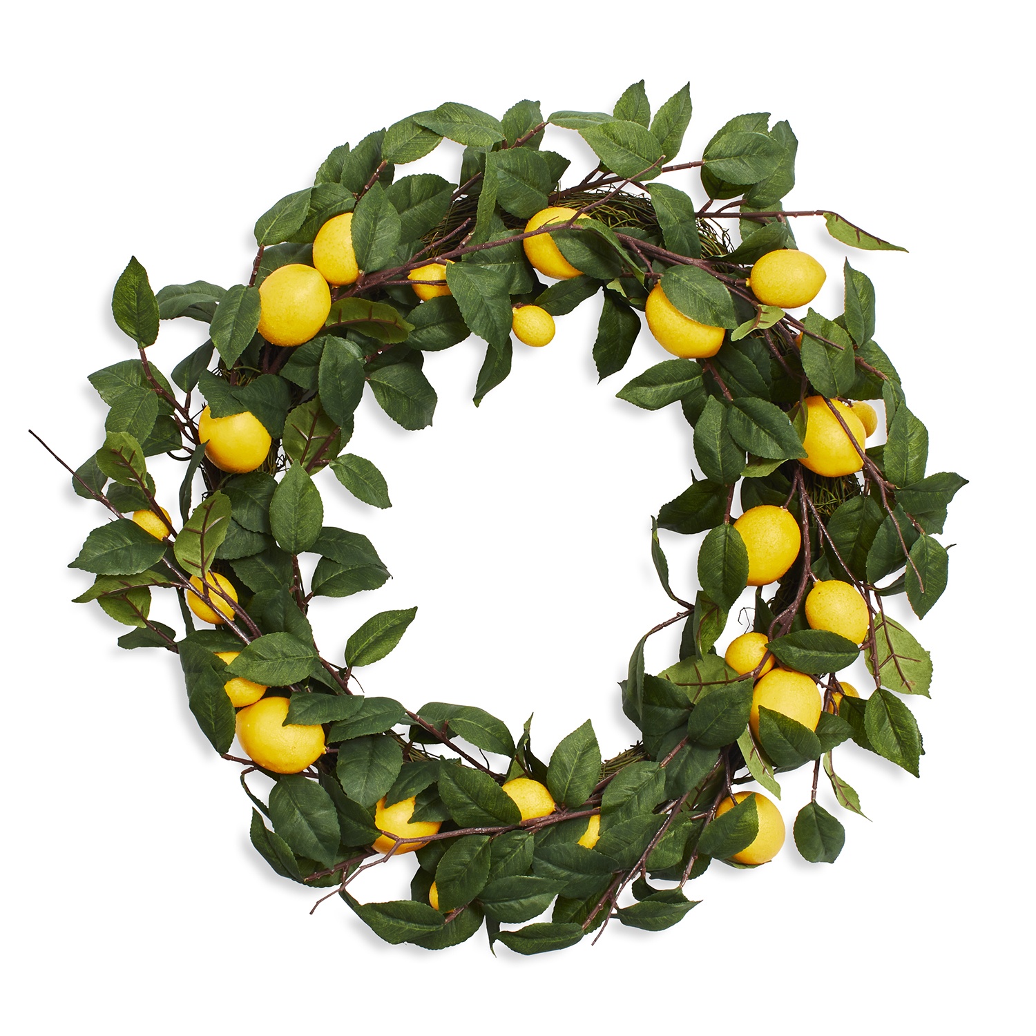 slide 1 of 1, Sur La Table Lemon Wreath, 30 in