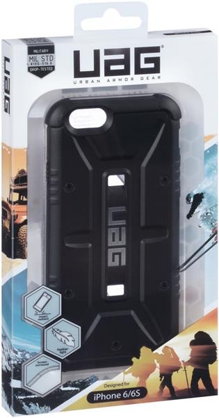 slide 1 of 1, Urban Armor Gear Iphone 6/6S Black Phone Case, 1 ct