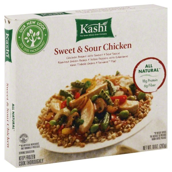 slide 1 of 1, Kashi Sweet Sour Chicken, 10 oz