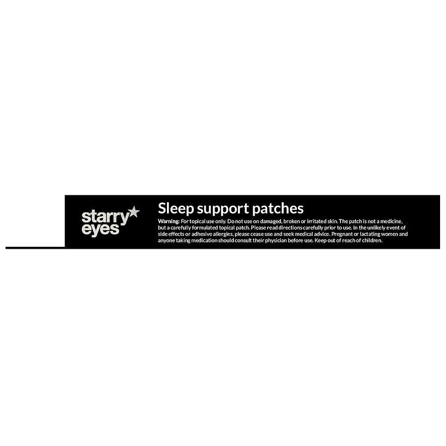 slide 2 of 5, Popmask Single Use Non-Medical Starry Eyes All Natural Sleep Support Patches 10 ea, 10 ct