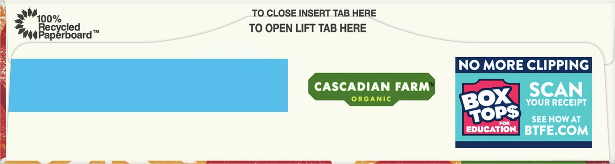 slide 10 of 11, Cascadian Farm Organic Fruit Infused Chewy Orange Cranberry Granola Bars 5 Bars 1.2 oz Wrapper 5 ea Box, 5 ct