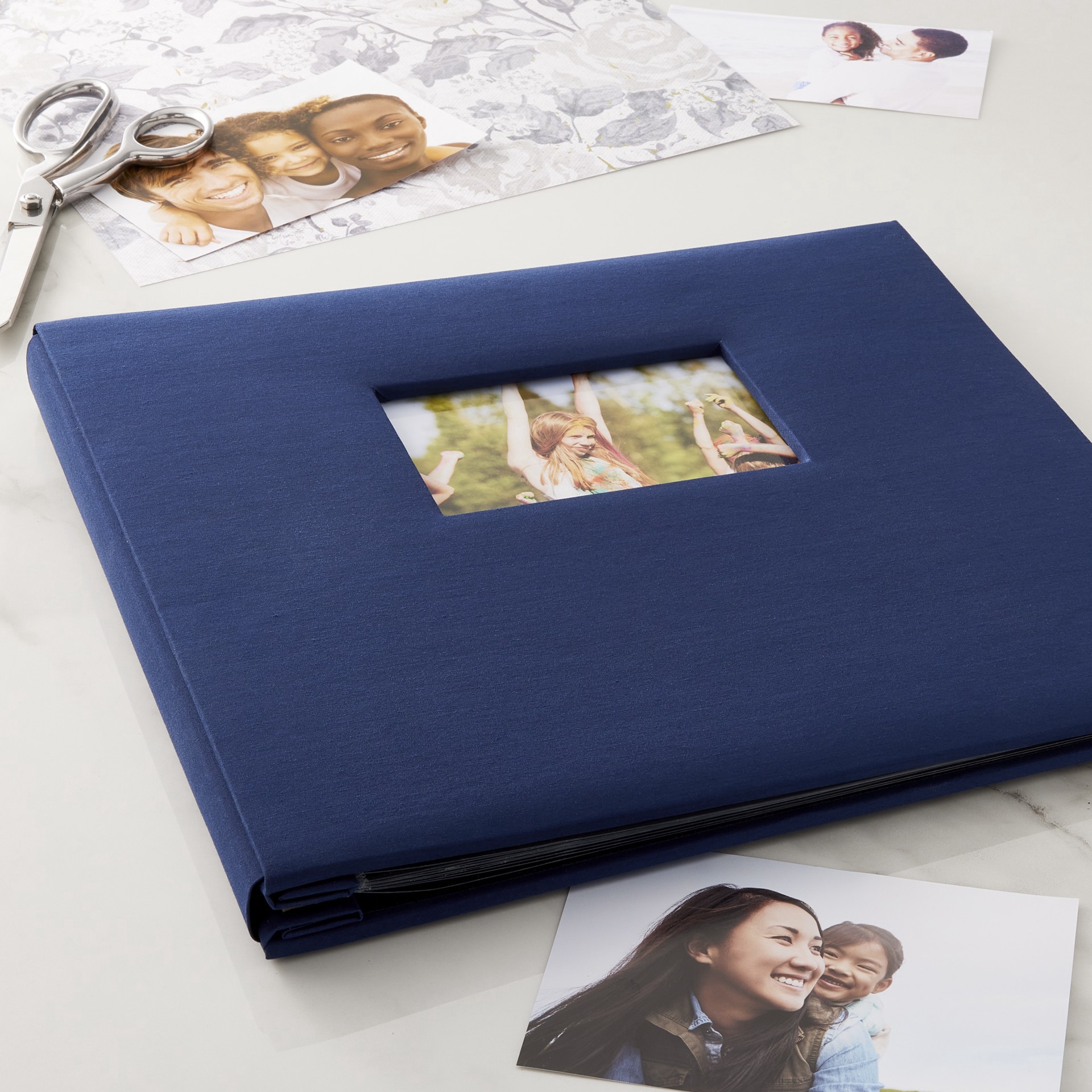 slide 3 of 4, 12" X 12" Cloth Scrapbook Album By Recollections, 12 in x 12 in