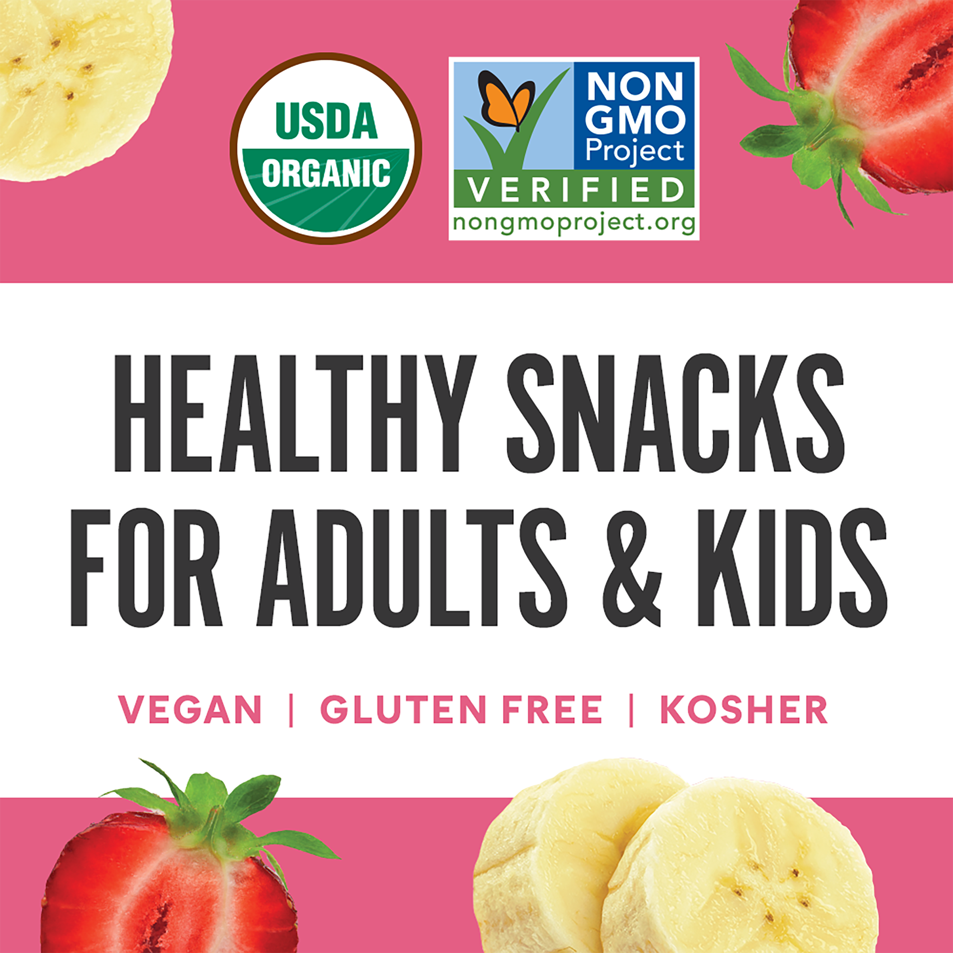 slide 4 of 6, NOKA +Immune Support Strawberry Banana Superfood Smoothie 4 - 4.22 oz Pouches, 4 ct