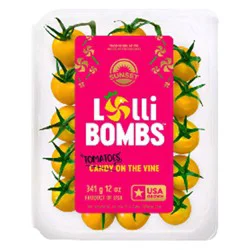 SUNSET Lolli Bombs On-the-Vine Tomatoes, 12oz