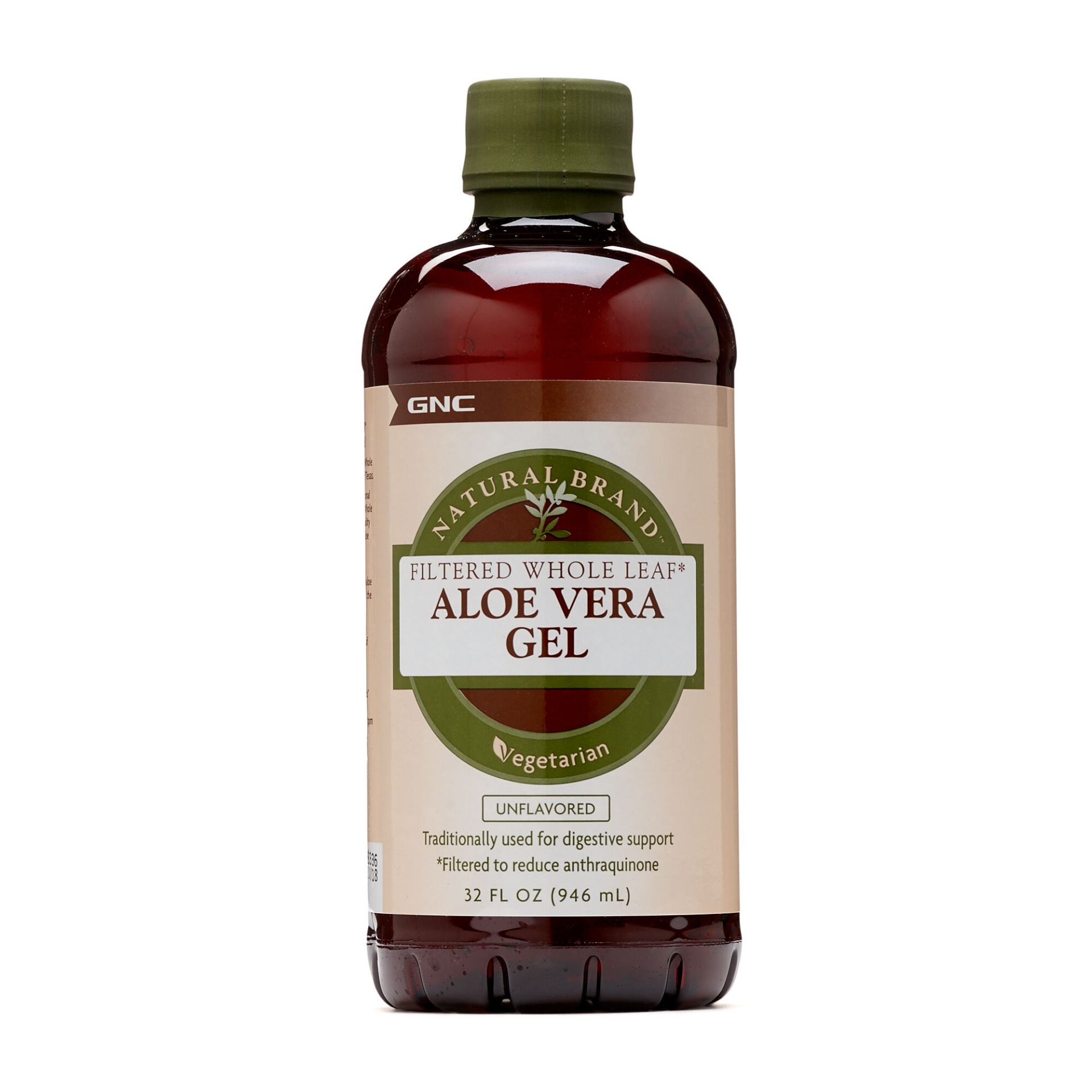 slide 1 of 1, GNC Natural Brand Aloe Vera Gel, 32 fl oz