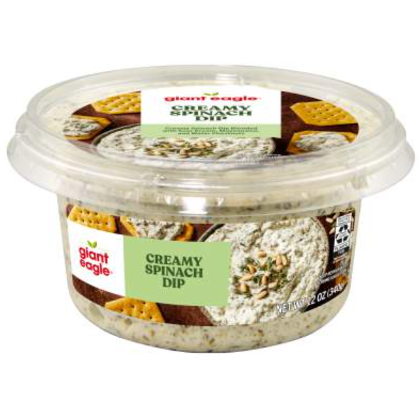 slide 1 of 1, Ge Spinach Dip, 12 oz