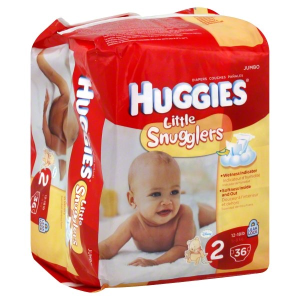 slide 1 of 1, Huggies Little Snugglers Disney Winnie The Pooh Jumbo Diapers Size 2, 29 ct