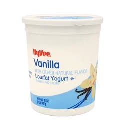 Hy-vee Vanilla Lowfat Yogurt