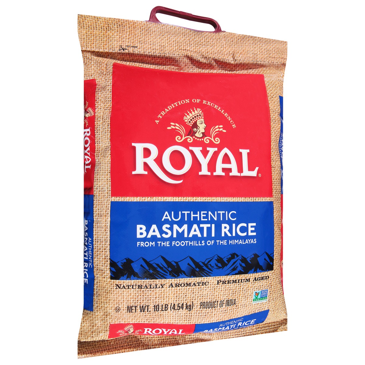 slide 2 of 9, Royal Authentic Basmati Rice 10 lb, 10 lb