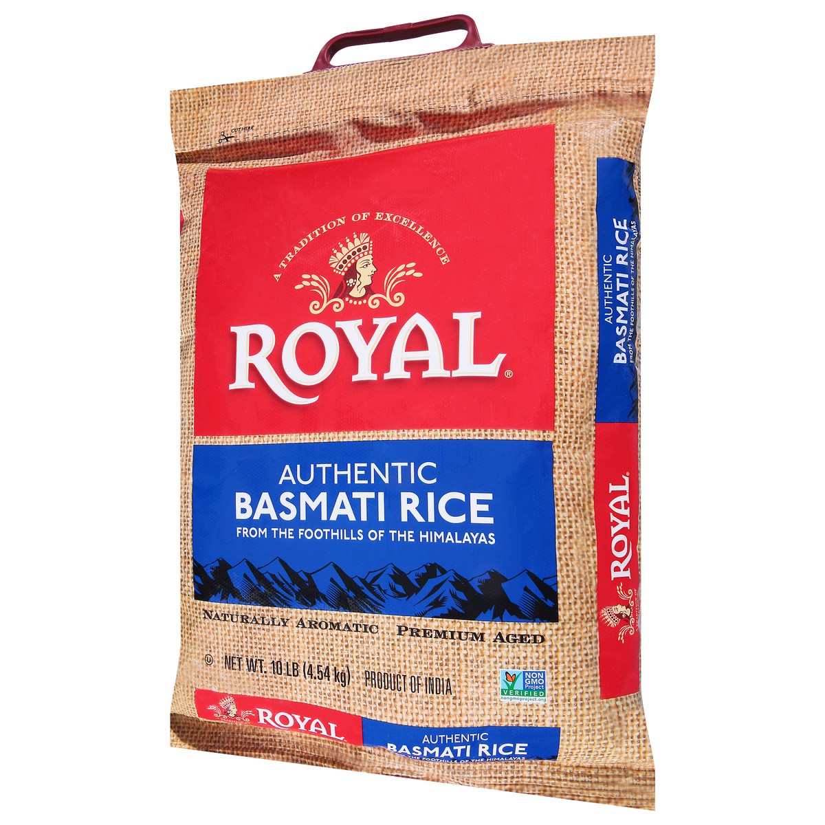 slide 3 of 9, Royal Authentic Basmati Rice 10 lb, 10 lb