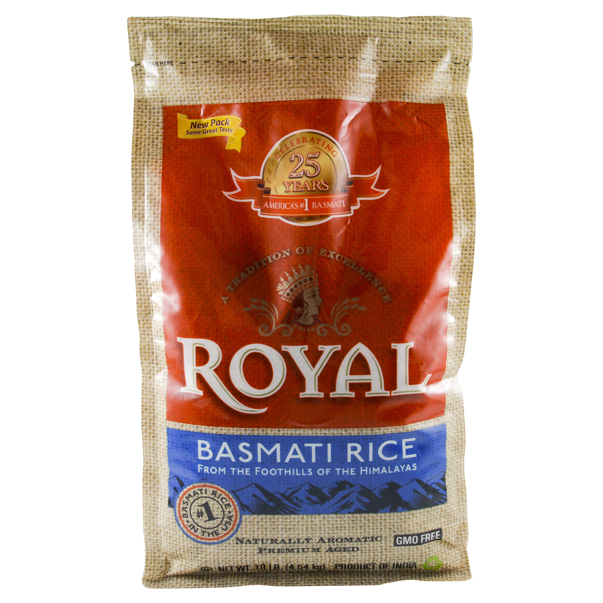 slide 1 of 2, Royal Indian Basmati Rice, 10 lb