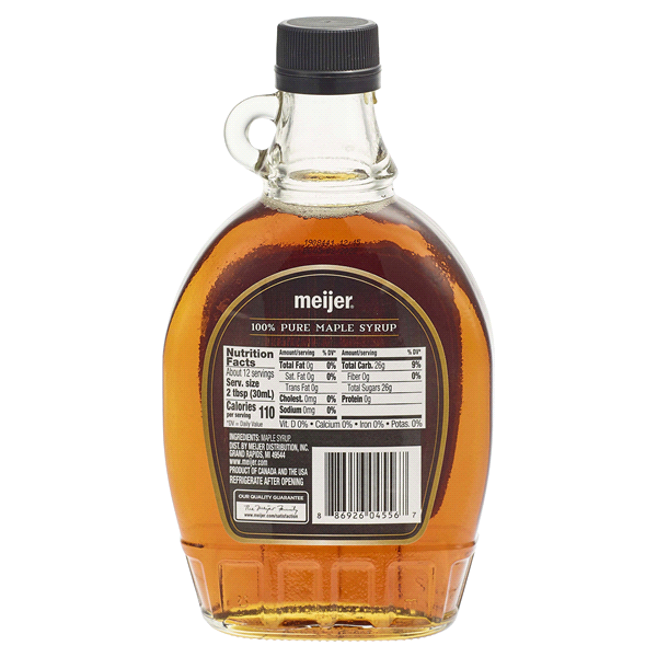 slide 4 of 5, Meijer Pure Maple Syrup, 12.5 oz