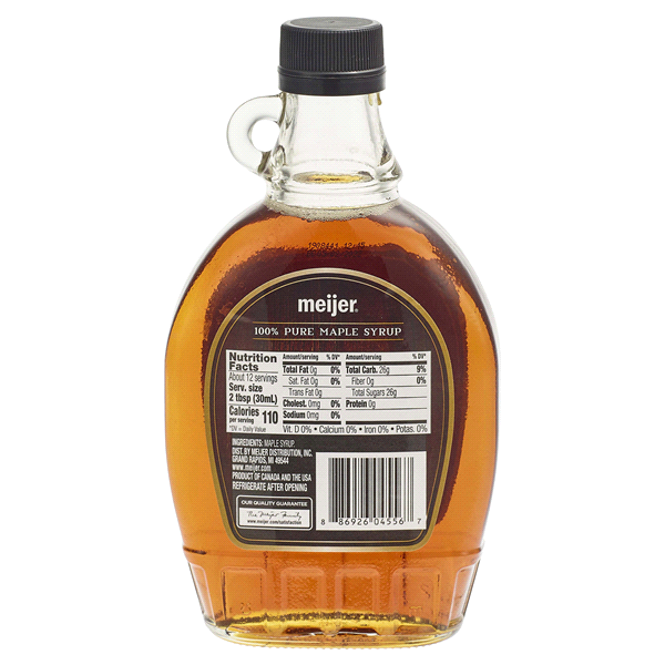 slide 2 of 5, Meijer Pure Maple Syrup, 12.5 oz