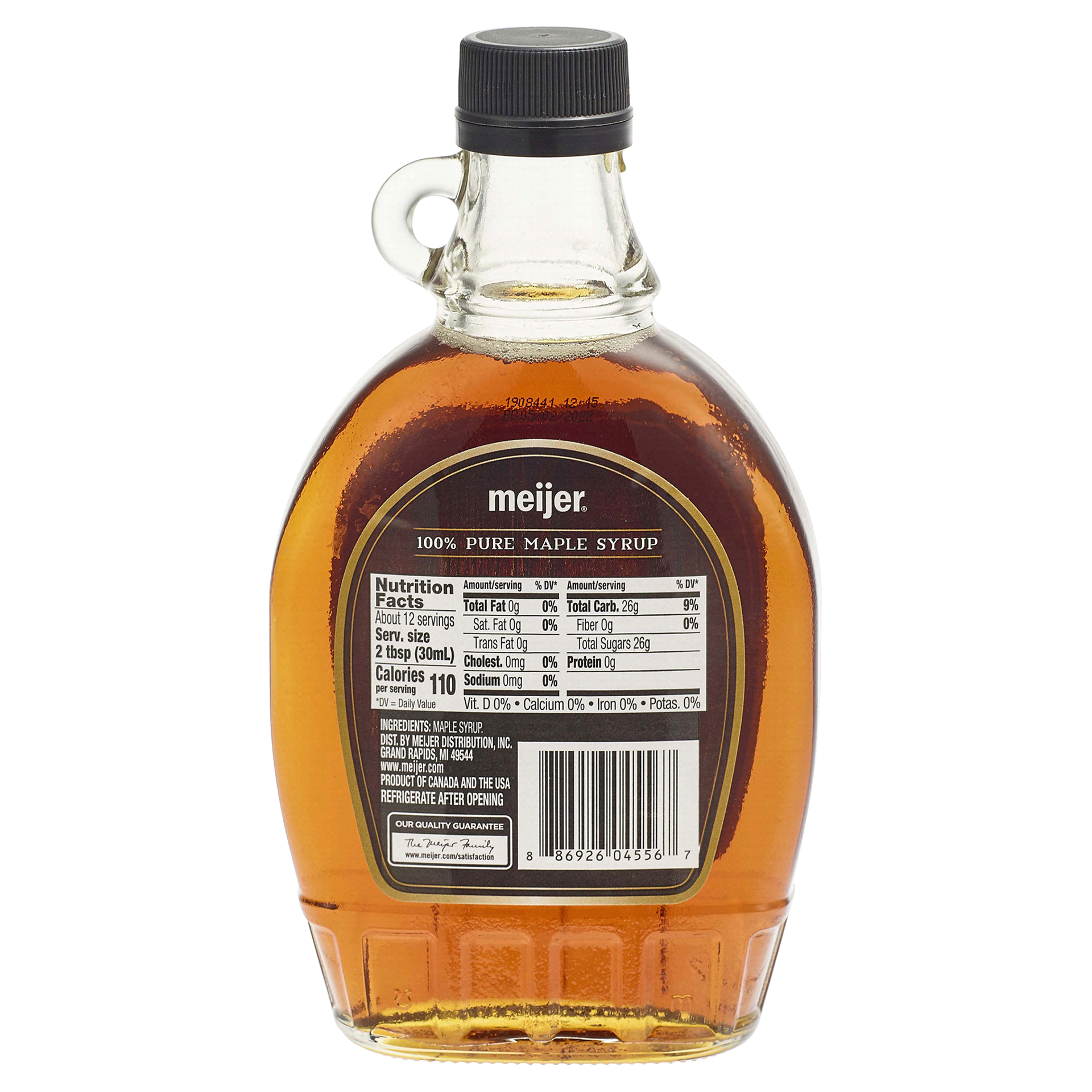 slide 5 of 5, Meijer Pure Maple Syrup, 12.5 oz