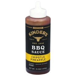 Kinder's Chipotle Pineapple BBQ Sauce 15.5 oz