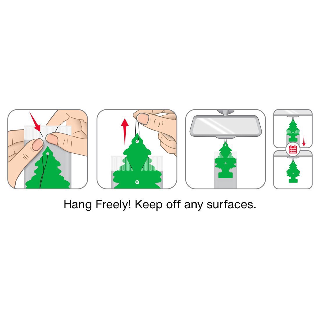 slide 9 of 18, Little Trees Air Fresheners - Coconut, 3 ct