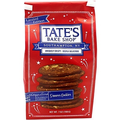 slide 1 of 1, Tate's Bake Shop Smores Cookies, 7 oz