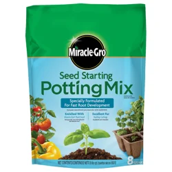 Miracle-Gro Indoor for Seed Starting Potting Mix 8 qt