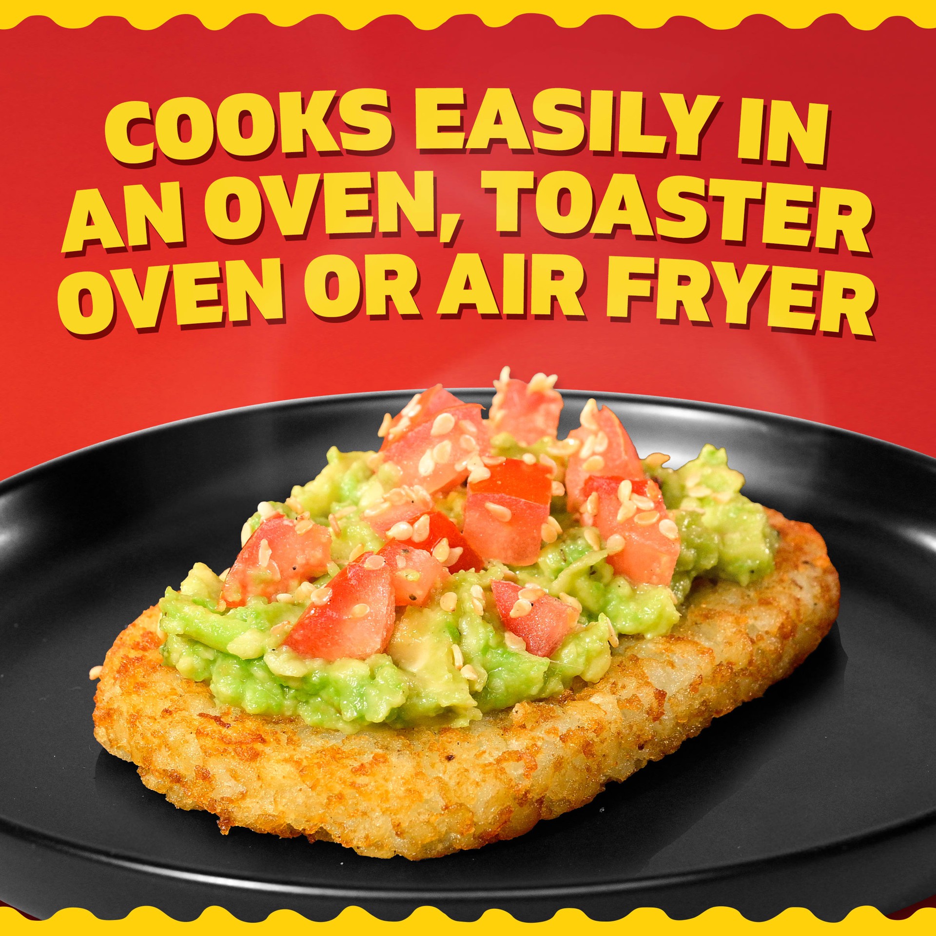 slide 7 of 10, Ore-Ida Crispy Hash Brown Patties, Shredded Potatoes, 3 lb Bag, 48 oz