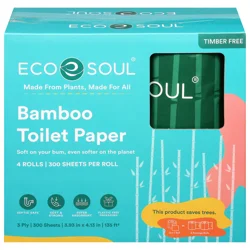 Eco Soul Bamboo 3-Ply Toilet Paper