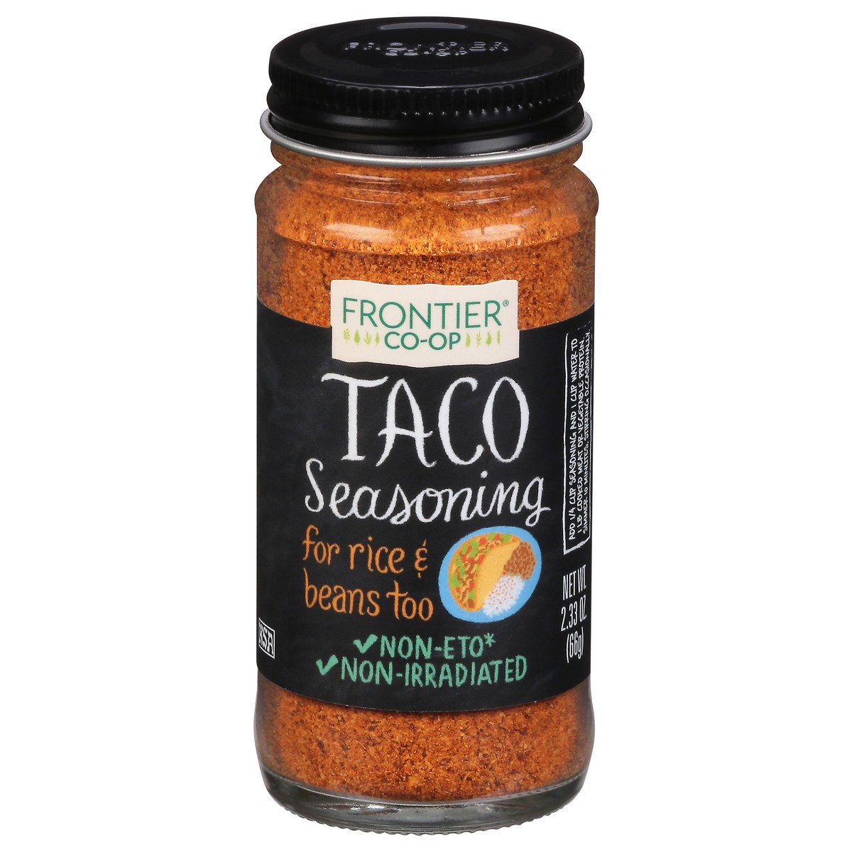 slide 1 of 1, Frontier Co-Op Mexican Fiesta Seasoning with Chilis, Tomato & Cumin 2.12 oz, 2.12 oz